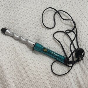 BedHead Teal and Silver Curling Wand